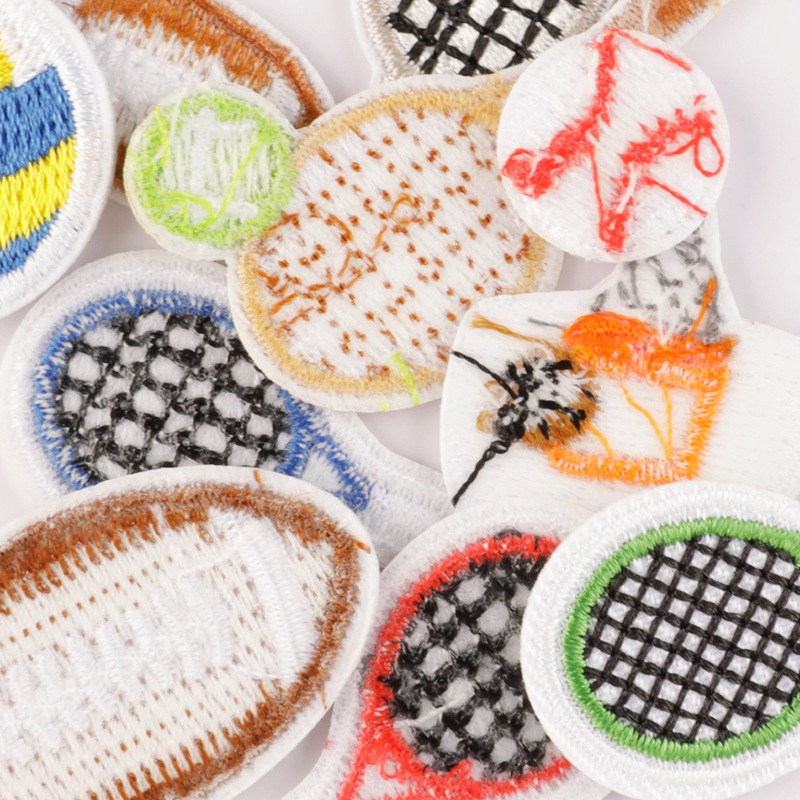 100pcs/Lot Creative Embroidery - Table Tennis Olympics recension och pris