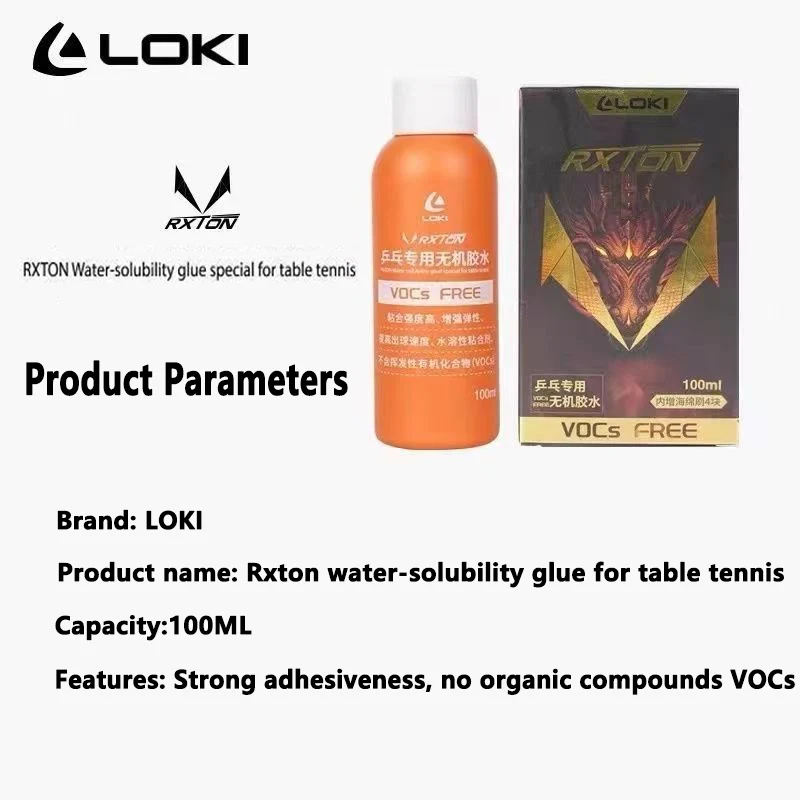 LOKI Waterbased Glue 100ml Wat - Table Tennis Racket recension och pris