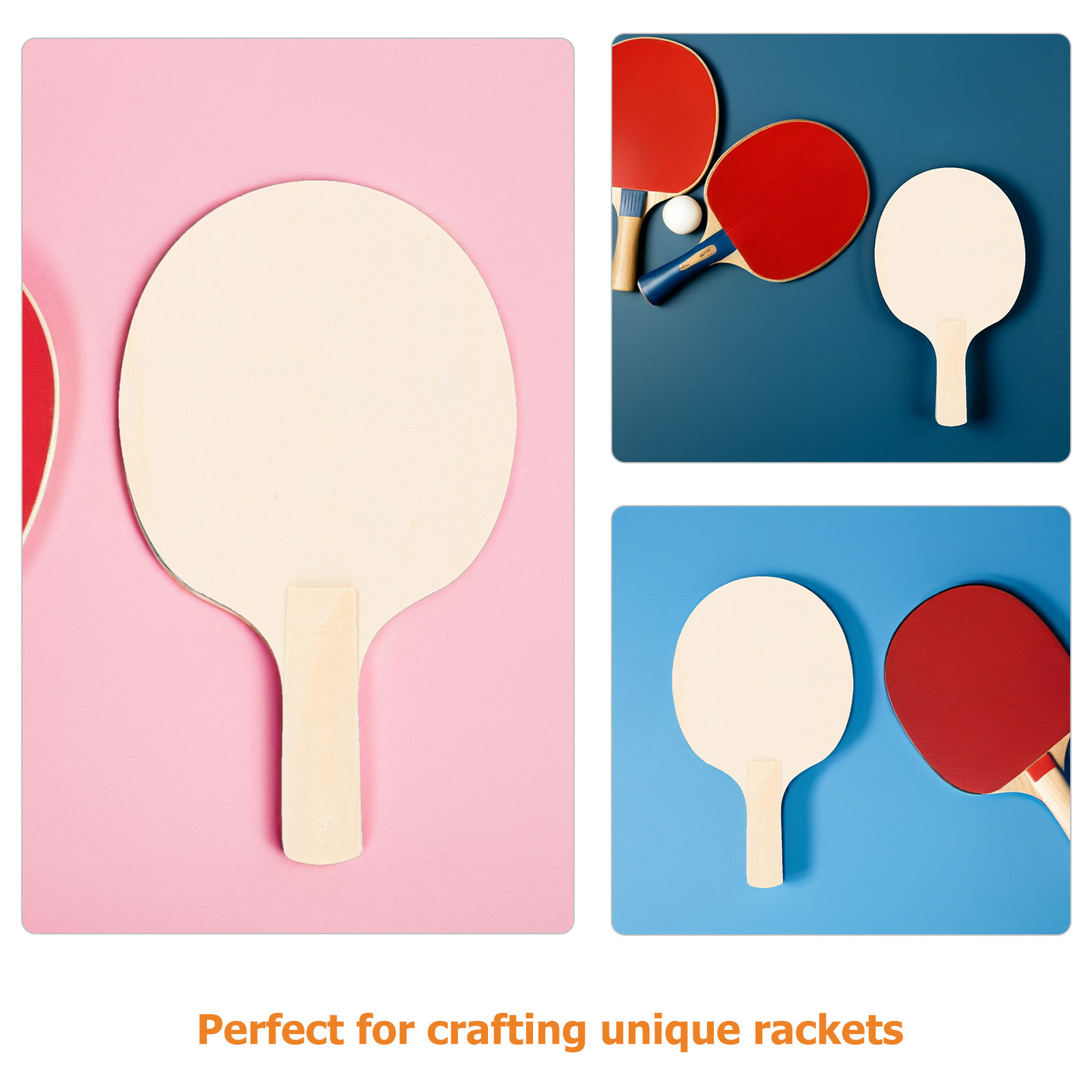 12Pcs DIY Table Tennis Paddle  - Table Tennis Racket recension och pris