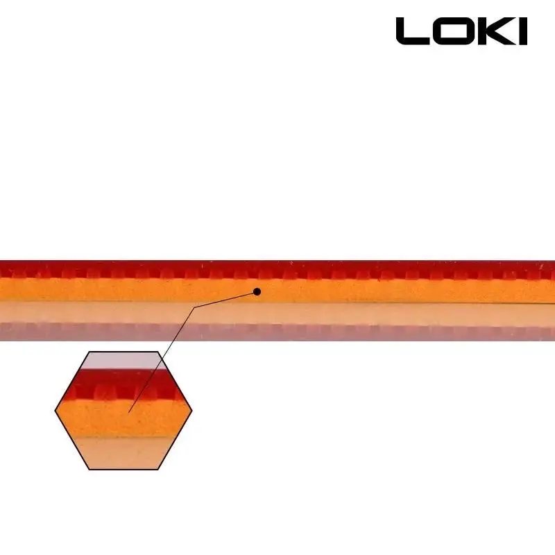 LOKI RXTON 5 Table Tennis Rubb - Table Tennis Loki recension och pris