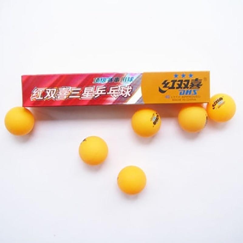 6 Pcs New 3-Star Ping Pong Bal - Table Tennis Olympics recension och pris